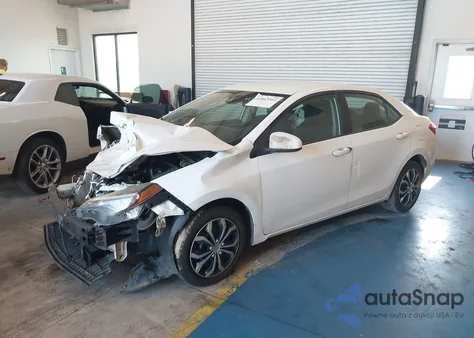 2017 Toyota Corolla Le из США, поврежденный, VIN 2T1BURHE0HC831890